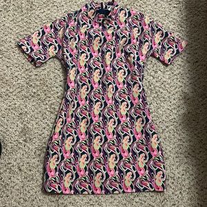 Zara Japanese style dress XS-S